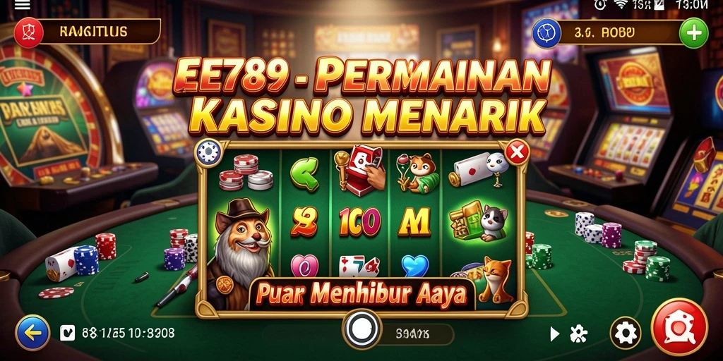 Tampilan menakjubkan dari gameplay Kasino EE789.