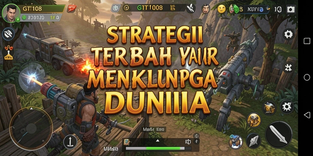 Beragam aksi menarik dalam gameplay strategi GT108.