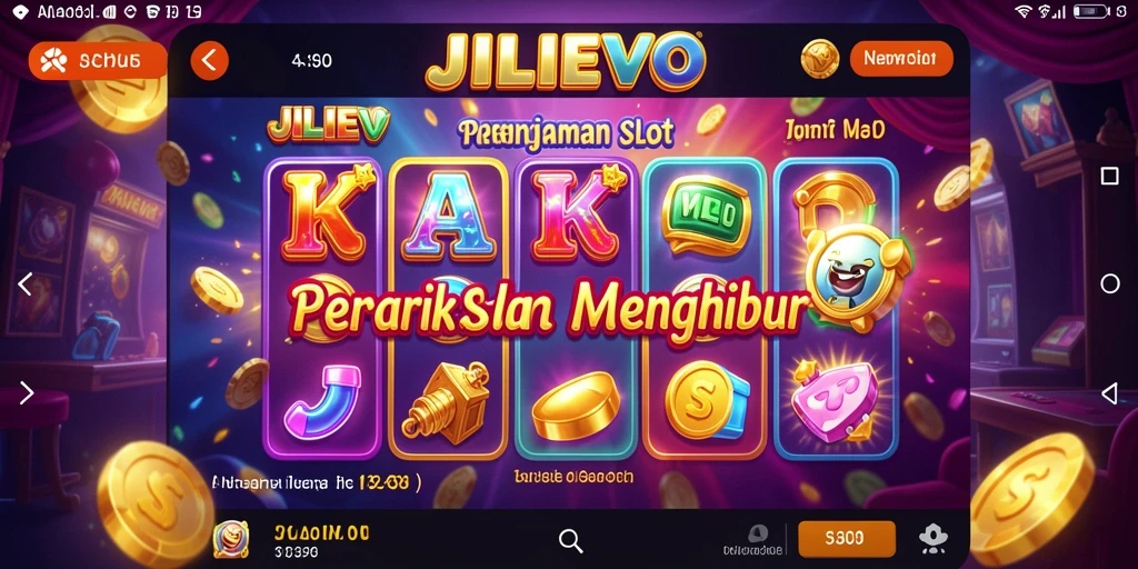 Screenshot gameplay JILIEVO menampilkan kombinasi warna dan simbol yang menarik.