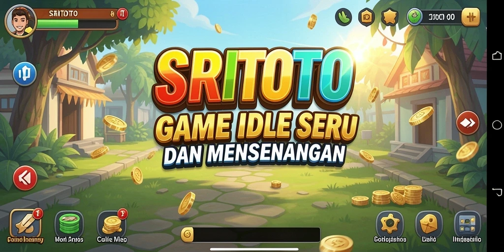 Tampilan gameplay SRITOTO yang seru dan menarik dalam kategori Idle.